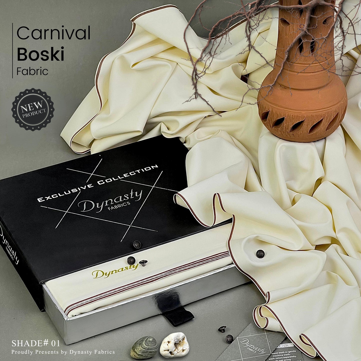 CARNIVAL Boski Rich Cream Wash and Wear